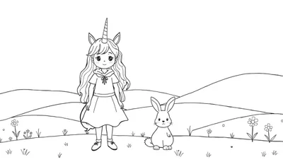Image d'une page à colorier représentant un chaton joyeux jouant avec une pelote de laine.